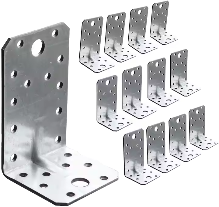 Taxta birləşdirici təbəqə metal hissələri Bucaq mötərizəsi